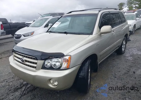 2002 Toyota Highlander Limited V6 z USA, uszkodzony, nr VIN JTEGF21A220059176